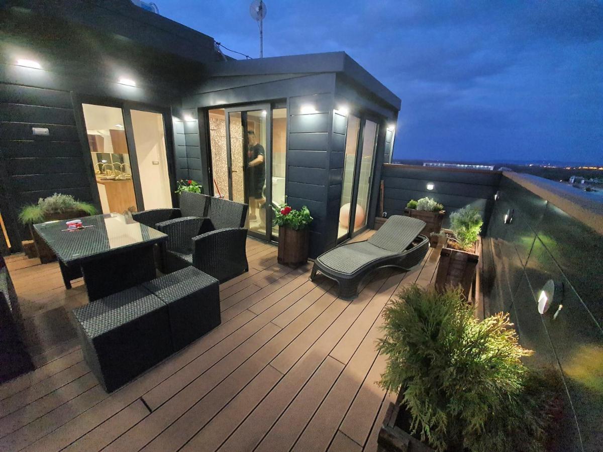 Penthouse Lux Lejlighed Beograd Eksteriør billede