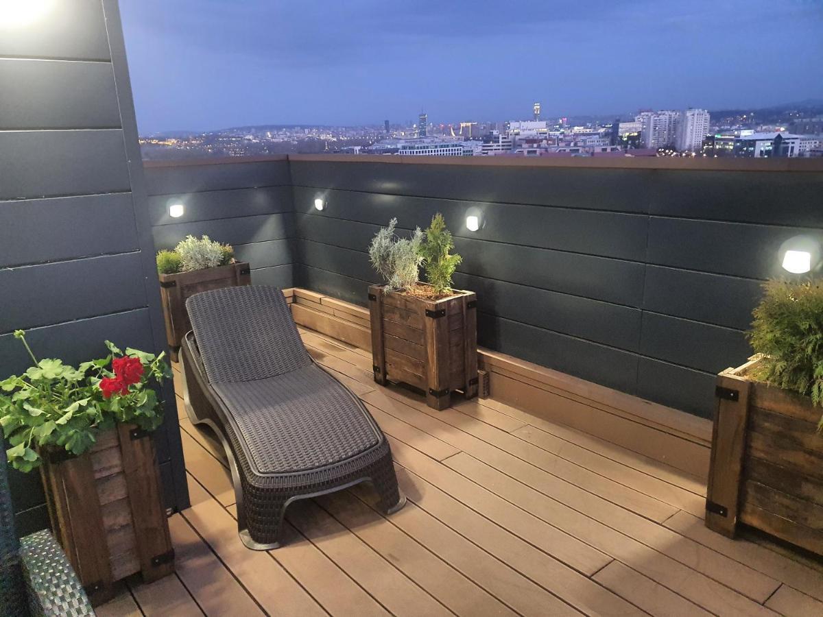 Penthouse Lux Lejlighed Beograd Eksteriør billede