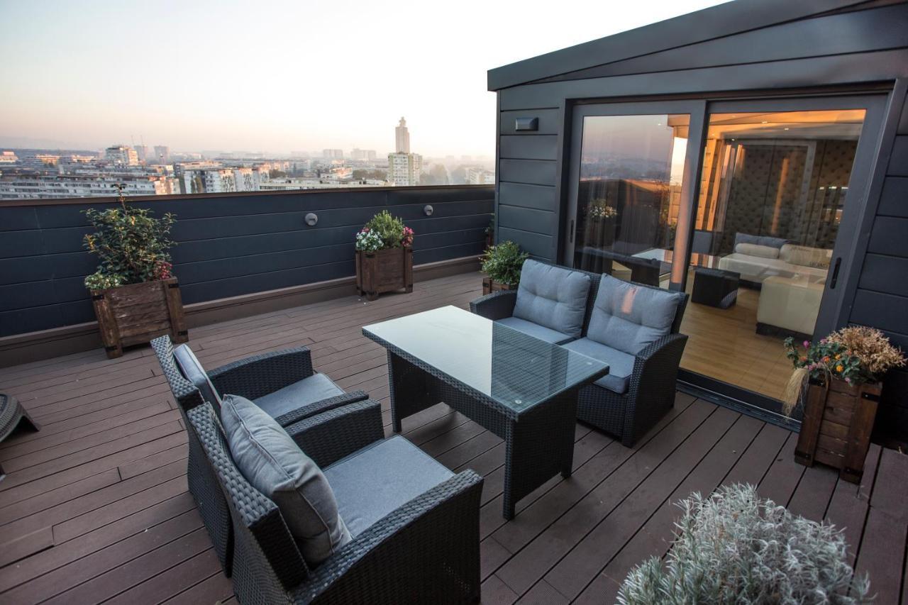Penthouse Lux Lejlighed Beograd Eksteriør billede